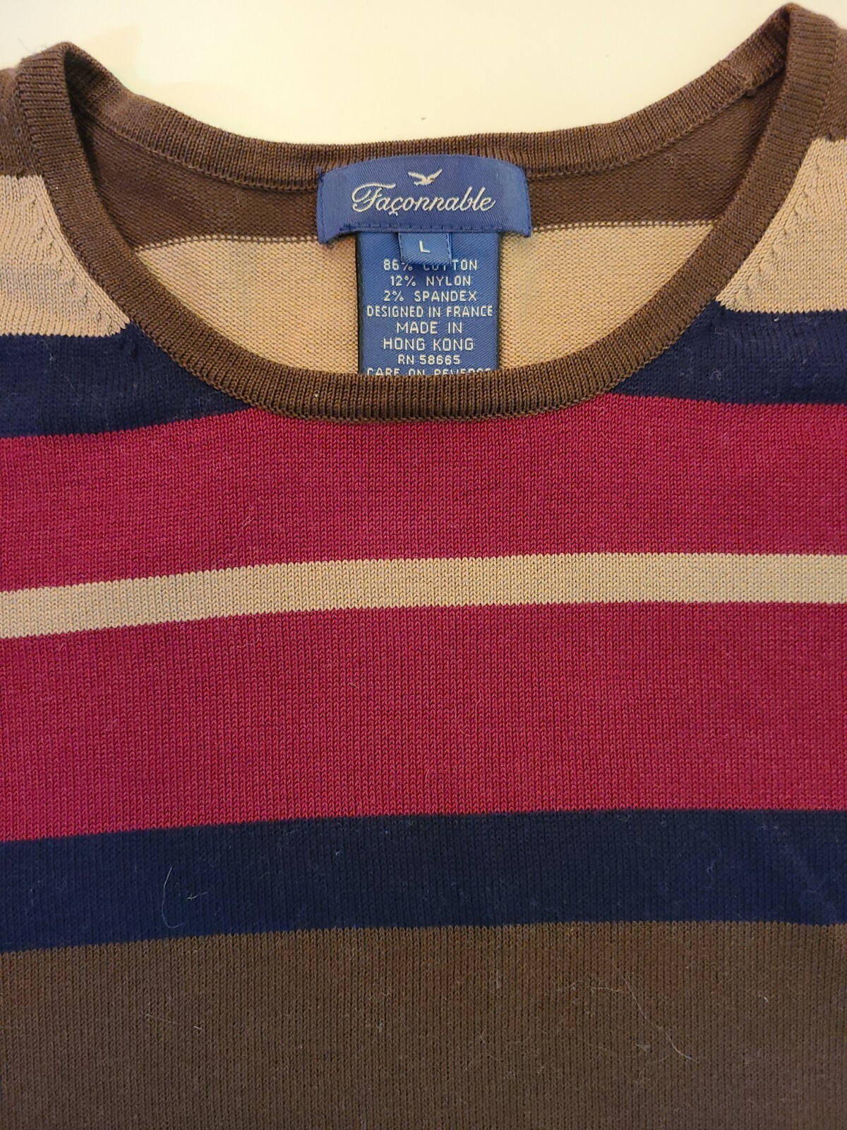 Faconnable Women's Large Multi-colored Sweater - image 2