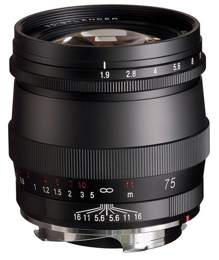 Voigtlander VM-Mount 75mm F1.9 MC ULTRON, for Leica *BRAND