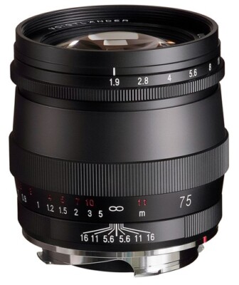 Voigtländer Ultron 75mm F1.9 MC Voigtlander VM-Mount 75mm F1.9 MC ULTRON, for Leica *BRAND