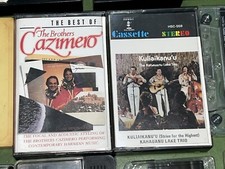 Lot Of 6 Hawaiian Music Cassette Tapes untested  See Photos Read Description 