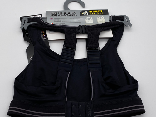 Shock Absorber Black Sport Bra Ultimate Run Size 32A - Picture 7 of 10