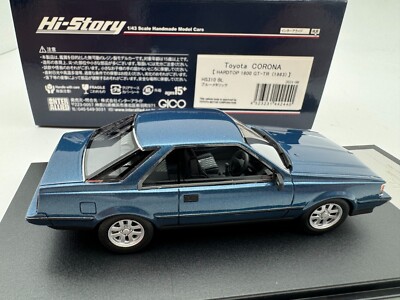 402-102 Hi-Story 1/43 トヨタ Corona HARDTOP Hi-Story 1/43 Toyota CORONA HARDTOP 1800 GT-TR 1983 Blue #78 | eBay