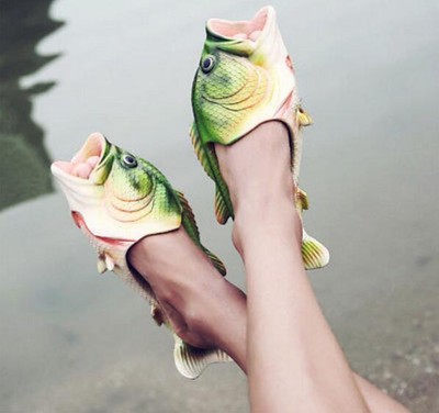 largemouth bass slippers