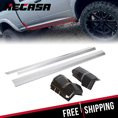 #ad #ad For 2009 2018 Dodge Ram Extended Quad Cab Outer Rocker Panels amp; Cab Corner Set $132.80