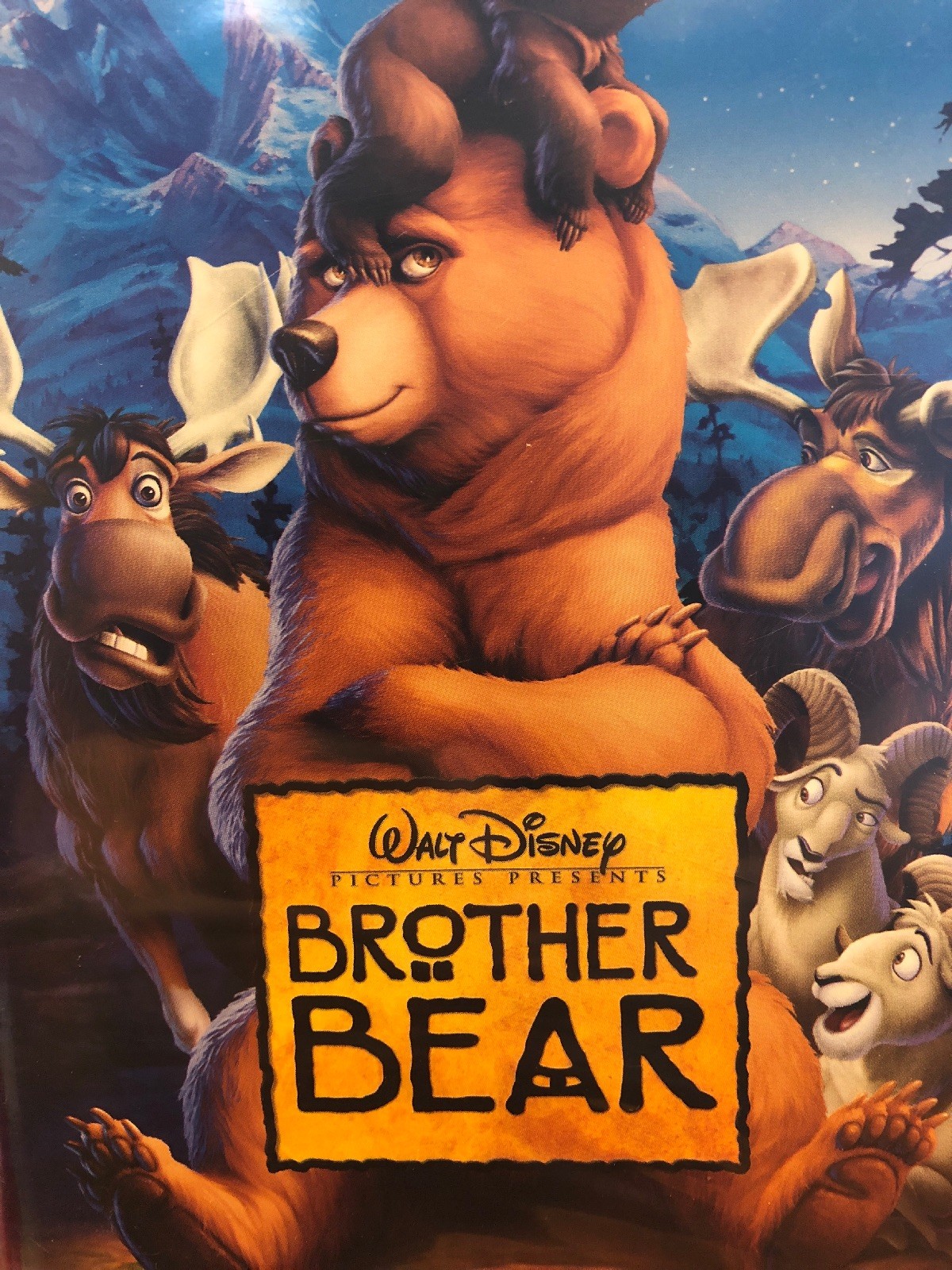 Disney's Brother Bear (VHS, 2004)(ClamShell) 31654 FREE SHIPPING 786936224238 eBay
