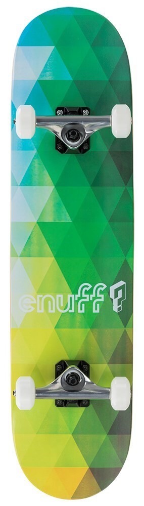 Enuff Geometric Complete Skateboard Green
