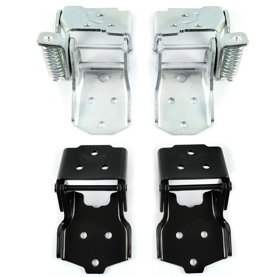 Kit de bisagras de puerta superior e inferior para Camaro Firebird 1970-1981 4 piezas #A00005-eb Foto 3 de 4