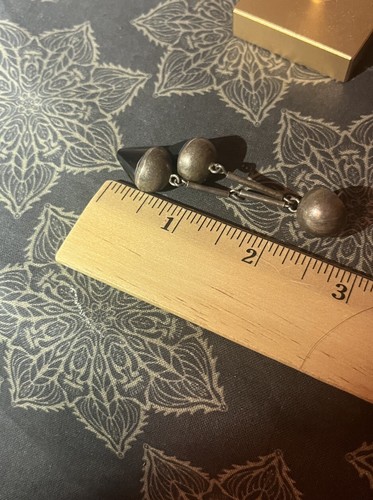 Vintage Unikat Silber Statement Ohrhänger - Bild 5 von 6