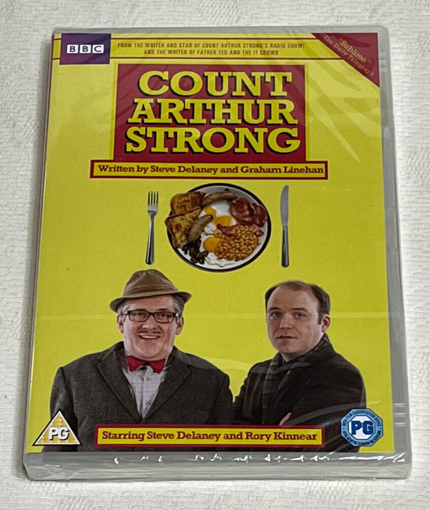 COUNT ARTHUR STRONG : Rare Steve Delaney BBC Comedy - New & Sealed DVD
