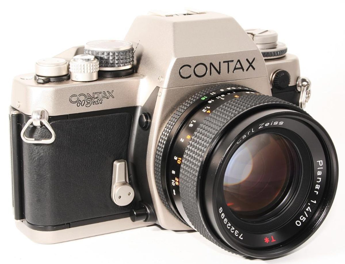 Near Mint】 Contax S2 60th Years Model Film Camera w/ 50mm Near Mint】 Contax S2 60th Years Model Film Camera w/ 50mm