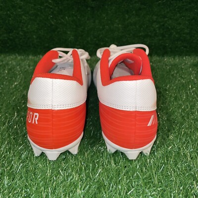 Nike Vapor Edge Varsity Football Cleats White Orange Size 10  display picture 3