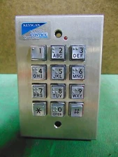Keyscan Access Control Systems Number Push Button Keypad Panel WSSKP-1
