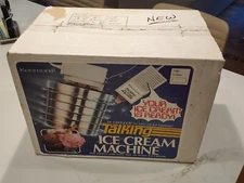 Vintage Kenmore Sears Talking In Freezer Ice Cream Machine USA New Open Box