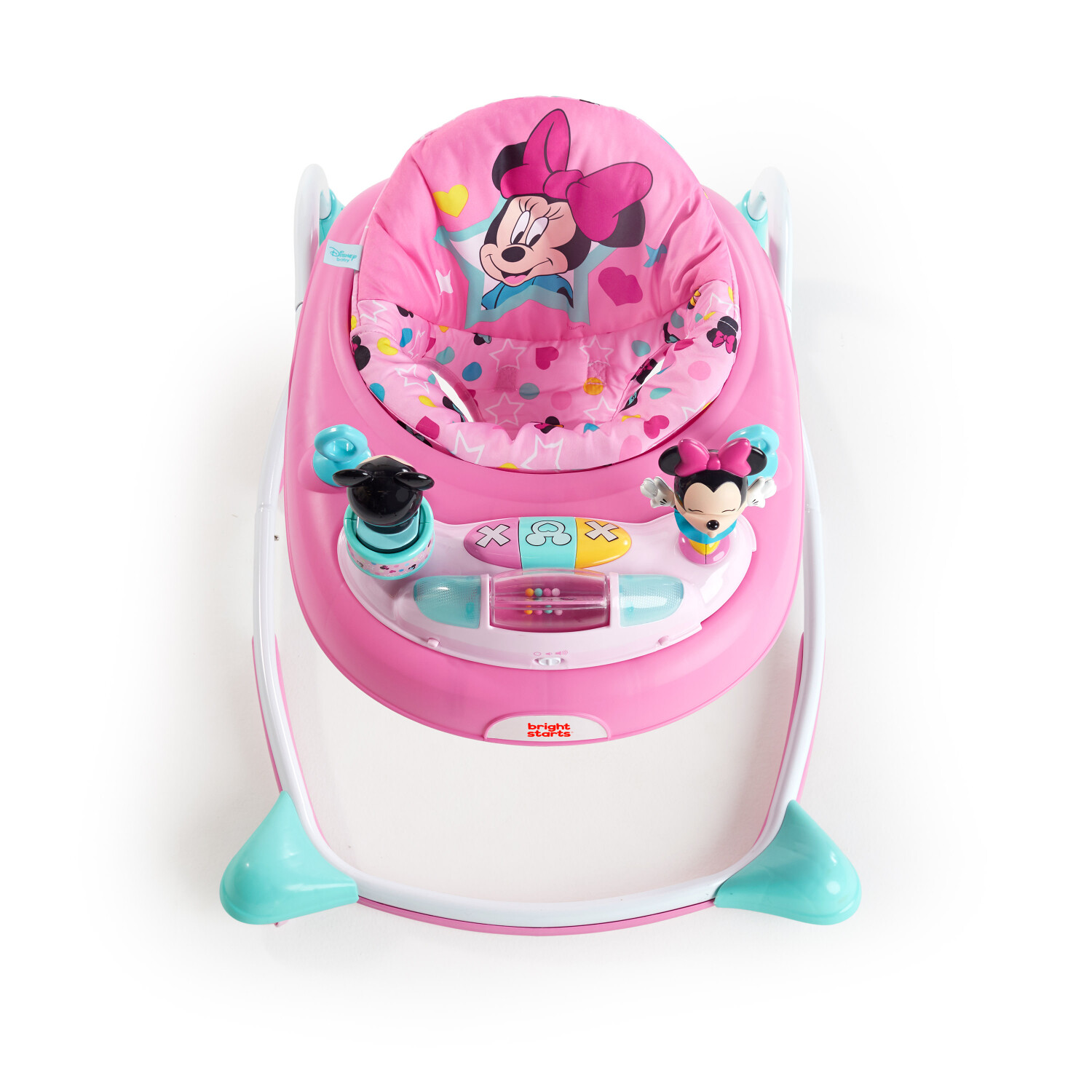 minnie mouse bouncer and walker