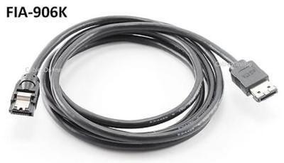 6ft Premium eSATA to SATA  Type I to Type L Data Cable, FIA-906K