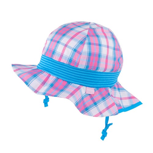 Tie up Fancy Spring Summer UV +30 Sun Protection 100% cotton Baby Girls - Picture 4 of 12