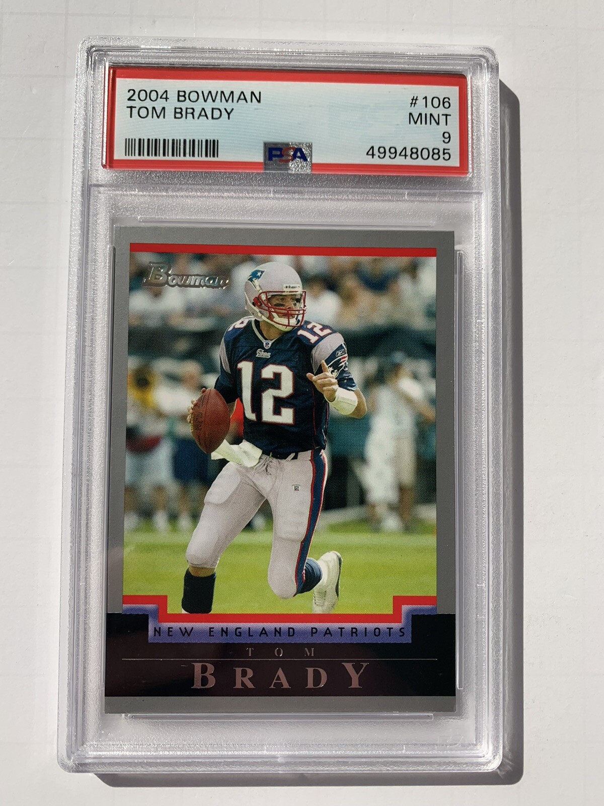 Bowman Tom Brady front