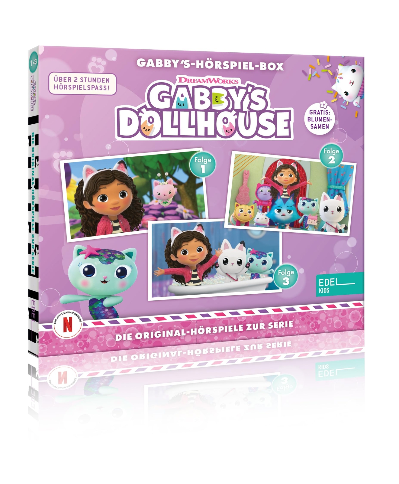 Gabby'S Dollhou Gabby`s Dollhouse - Hörspiel-Box (Folge 1-3) - Die Original (CD)