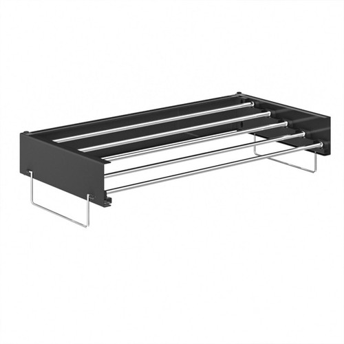 Foldable Wall Mounted Clothes Drying Rack Invisible Laundry Towel Hanger Balcony - Picture 14 of 17