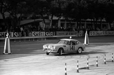 Simo Lampinen & Jyrki Ahava Triumph Spitfire Monte Carlo Rally 1965 Old Photo 6