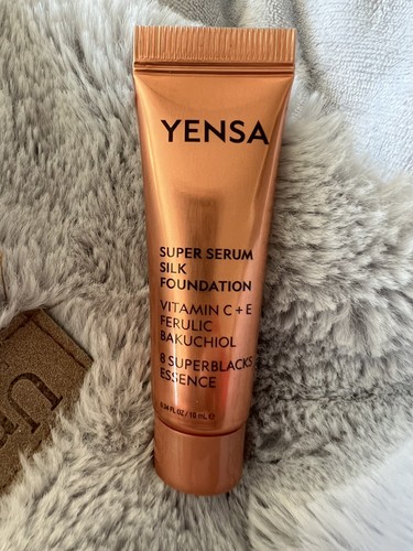 YENSA Super Serum Silk Foundation in Medium Warm Deluxe Travel Size: 0.