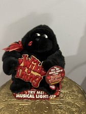 New Vintage Dandee Animated Singing Light up Gorilla Wild Thing