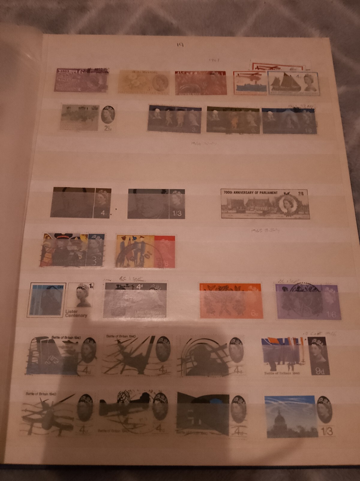 Stock Book 16 Page One 13 Pages Of Gb Stamps Nice Victoria Stamps eBay