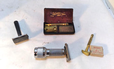 (4) Vintage Safety Razors