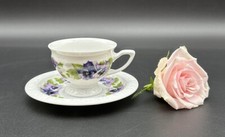 Rosenthal Mokkatasse Moccatasse Espressotasse Stiefmütterchen #KA138