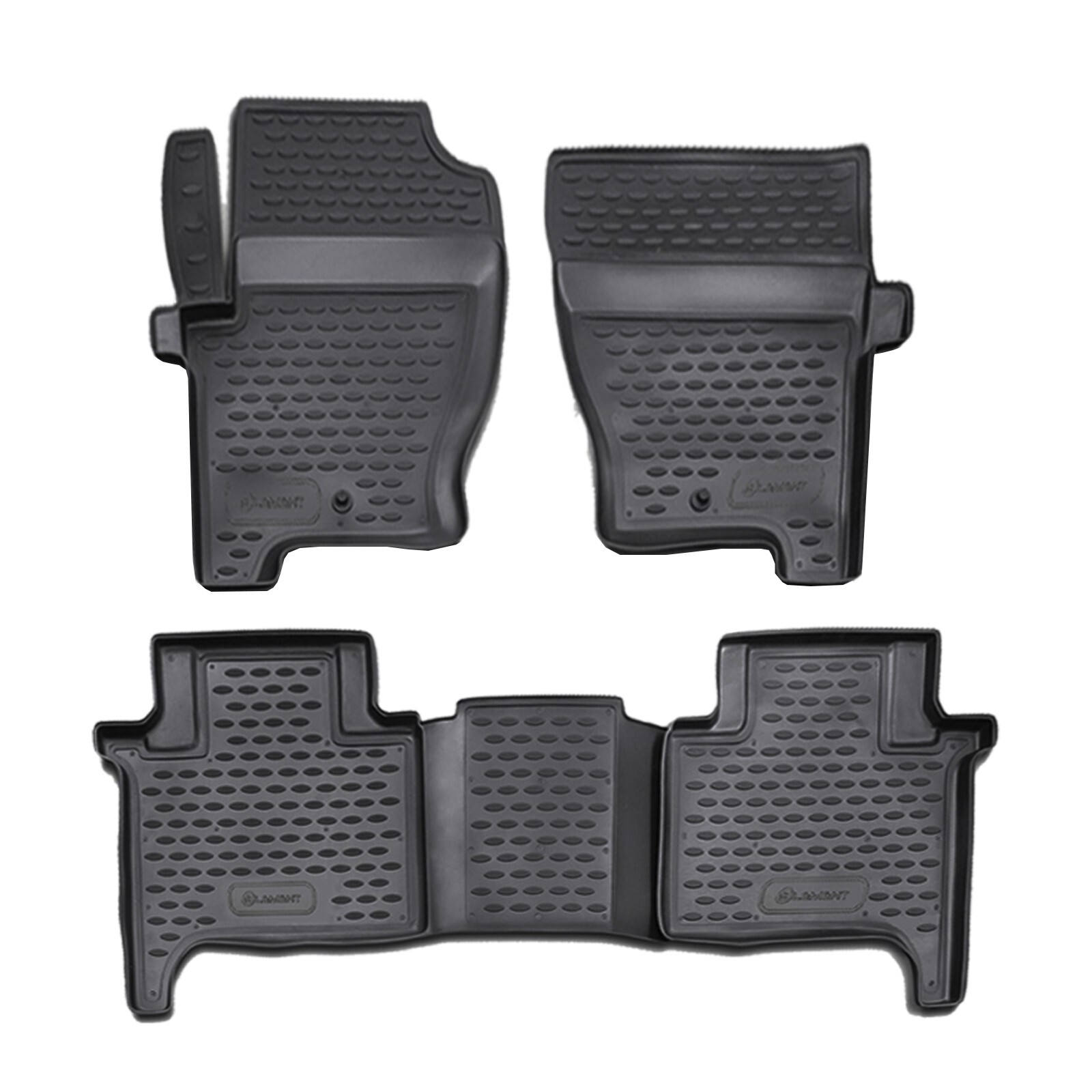 Tapis de sol caoutchouc haut de gamme sur mesure Range Rover Sport 2005-2012 finition noire