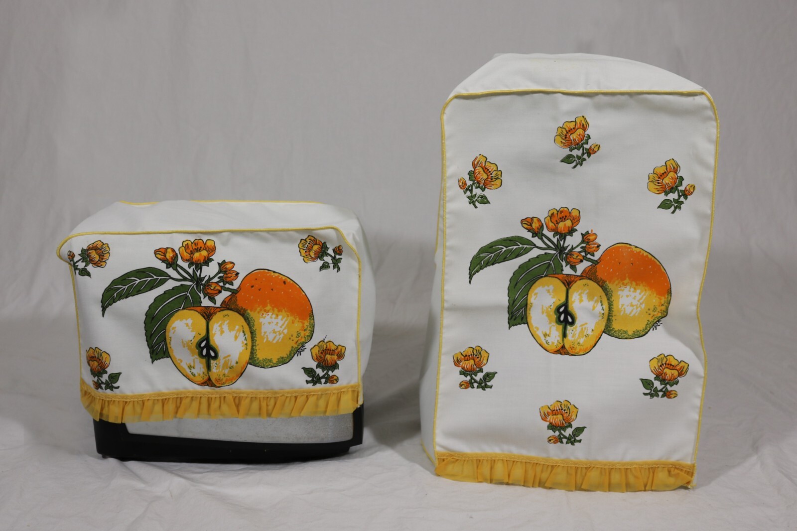 Vintage Toaster / Blender Cover - Set - Circa 1970s - vintag