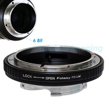 6 Bit Canon FD Lens to Leica M Mount Camera Adapter M6 M8 M7 M9 M9-P M10 M10-D