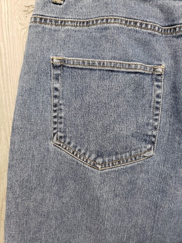 Croft & Barrow Jeans Womens 14 Capri Stretch 32x22 High Rise Blue Denim - Picture 10 of 13