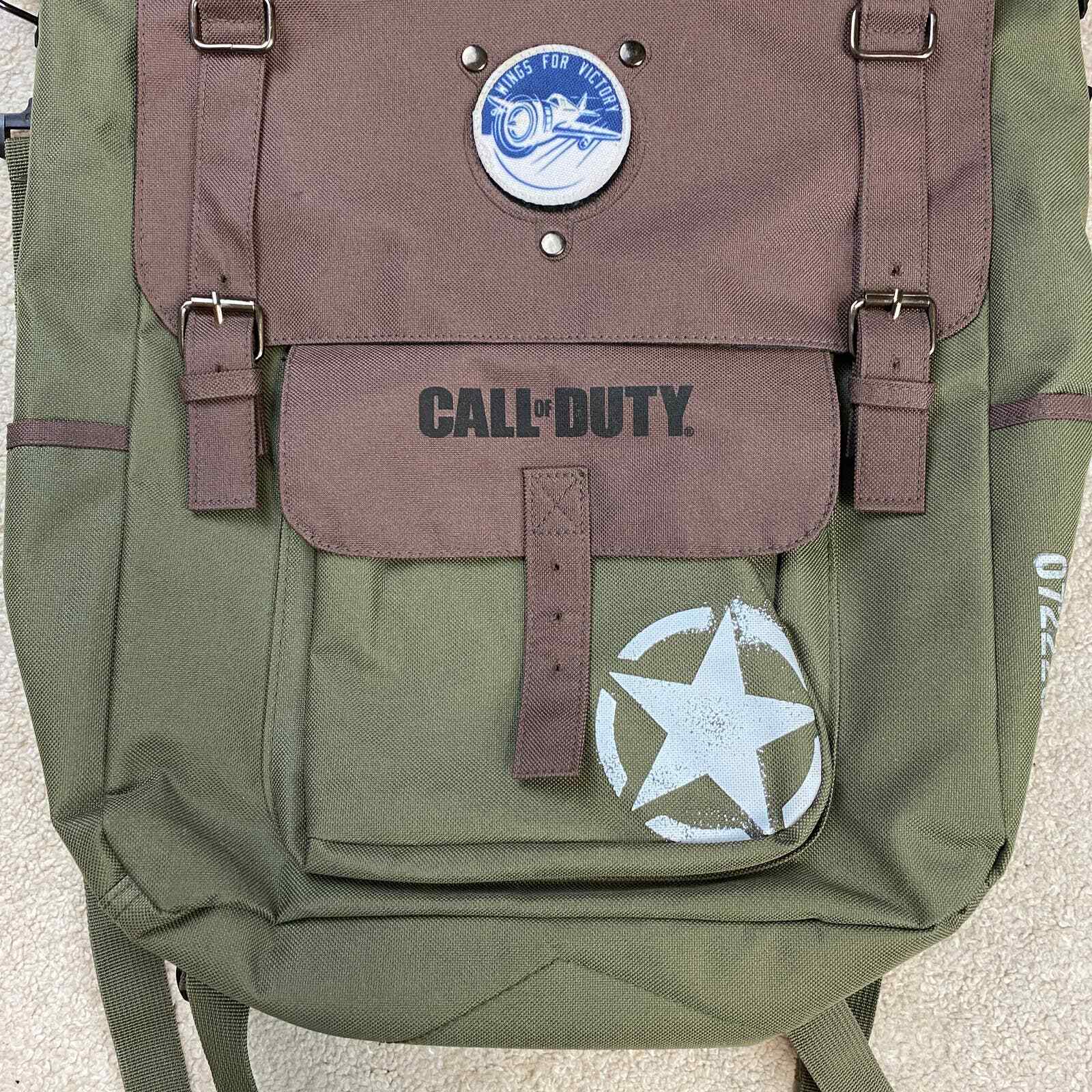 Call Of Duty COD WWII Convertible Backpack/Messenger … Gem