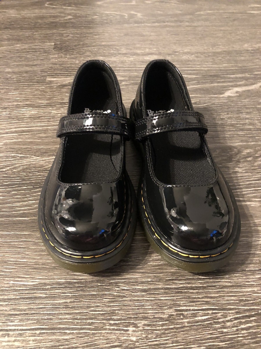 Martens Girls Maccy K Girls' Maccy Mary Jane Shoes Black