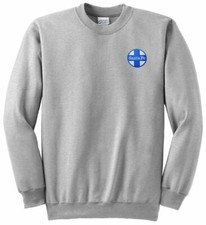 Sudadera AT&SF Santa Fe Azul Cuello Redondo Cruz [16]