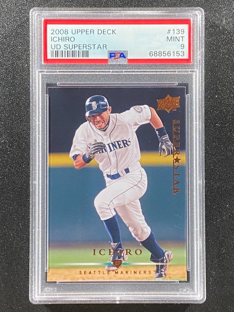 2008 Upper Deck Superstars Ichiro Suzuki PSA 9 Seattle