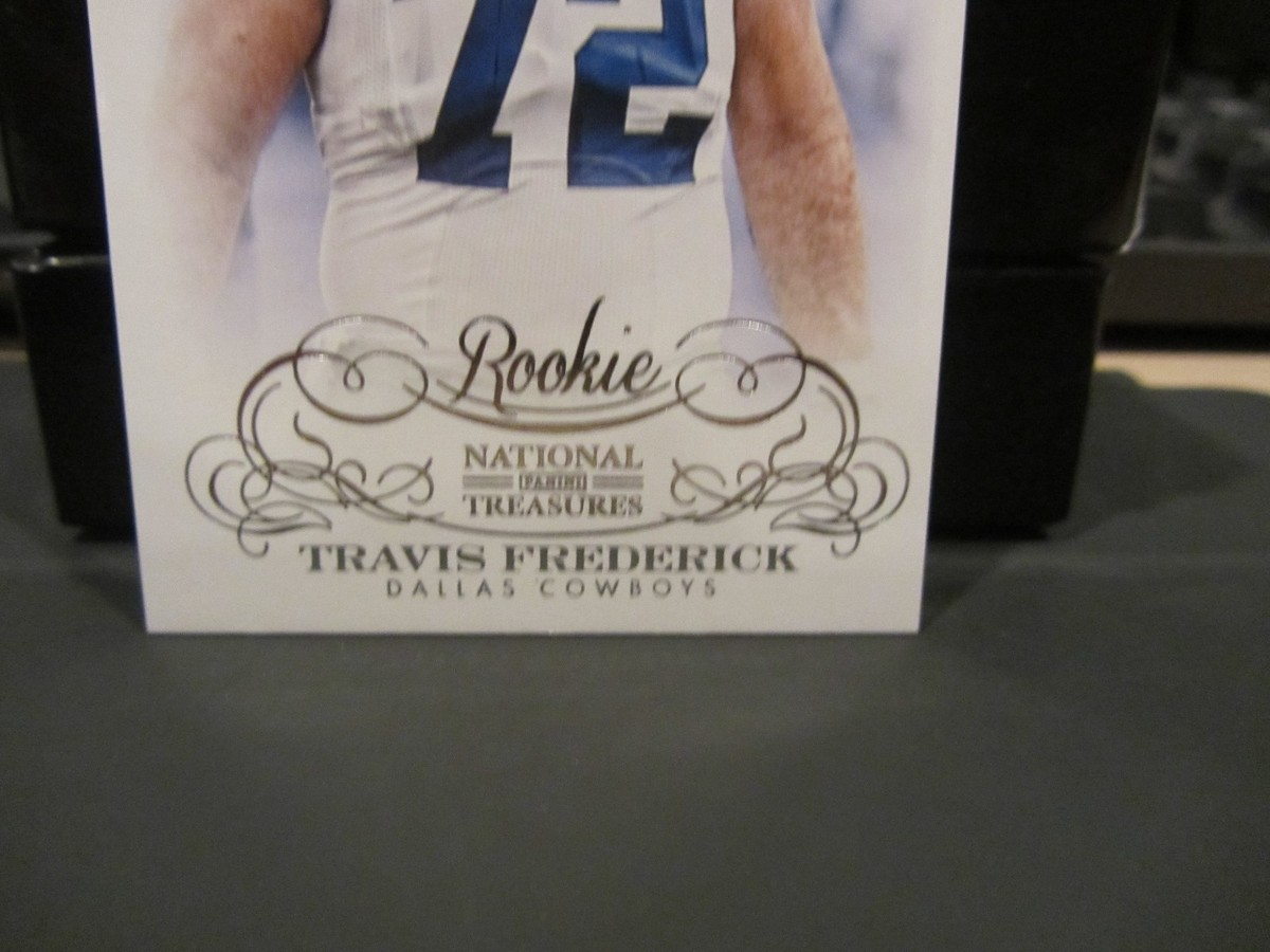 National Treasures Rookie Base Card Cowboys Travis Frederick 95/99
