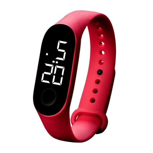 Relojes electrónicos LED deportivos con sensores luminosos moda hombres mujeres relojes para correr - Imagen 18 de 24