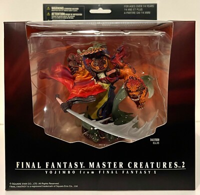 FINAL FANTASY MASTER CREATURES 2 YOJIMBO from Final Fantasy X (NEW