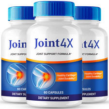  3 Pack Joint4X Joint Support Pills, Joint-4X Relieve Joint Stiffness and Pain