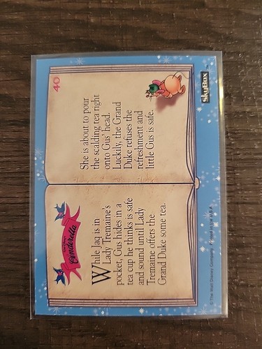 A Tea #40 Cinderella Card SkyBox - Picture 2 of 2