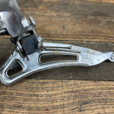 Vintage Shimano FD-Z204 TRIPLE Front Derailleur Light Action