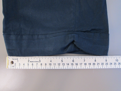 Banana Republic Martin Fit Damen schwarz ausgestelltes Bein Knopf Akzente Größe 6 - Bild 12 von 16