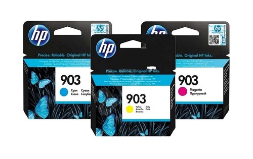 Oryginalne wkłady atramentowe HP 903 / HP 903XL T6M15AE T6M03AE T6M07AE T6M11AE, partia - Zdjęcie 6 z 13