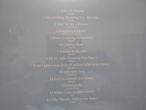 Nujabes 2nd Collection Hydeout Productions LP Vinyl Record 1day Fedex DHL - Picture 3 of 3