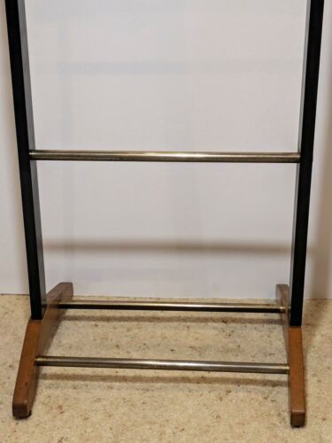 Soporte de valet italiano Fratelli Reguitti - Madera natural y ebonizada - GC - MCM - Imagen 11 de 17