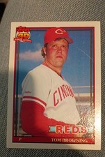 1991 Topps - Tom Browning #151