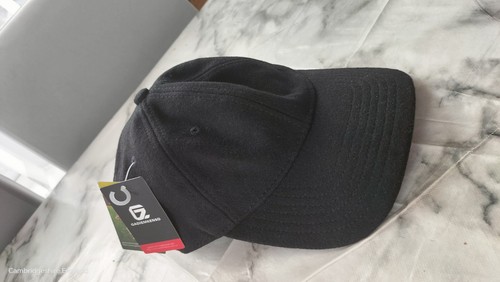 Gadiemkensd Baseball Cap Black Dark Grey 60% Wool Brand New With Tags