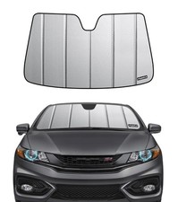 Pigenius Windshield Sunshade for Honda Civic Sedan 2012-2015, Premium Grey Le...